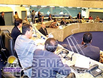 Foto do plenrio da ASSEMBLIA LEGISLATIVA DO ESTADO DO CEAR