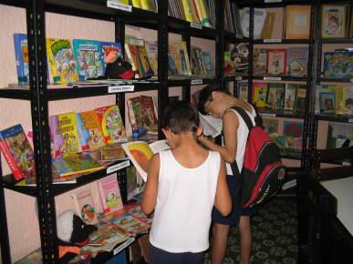 Foto da BiBlioteca Braille Joslia Almeida