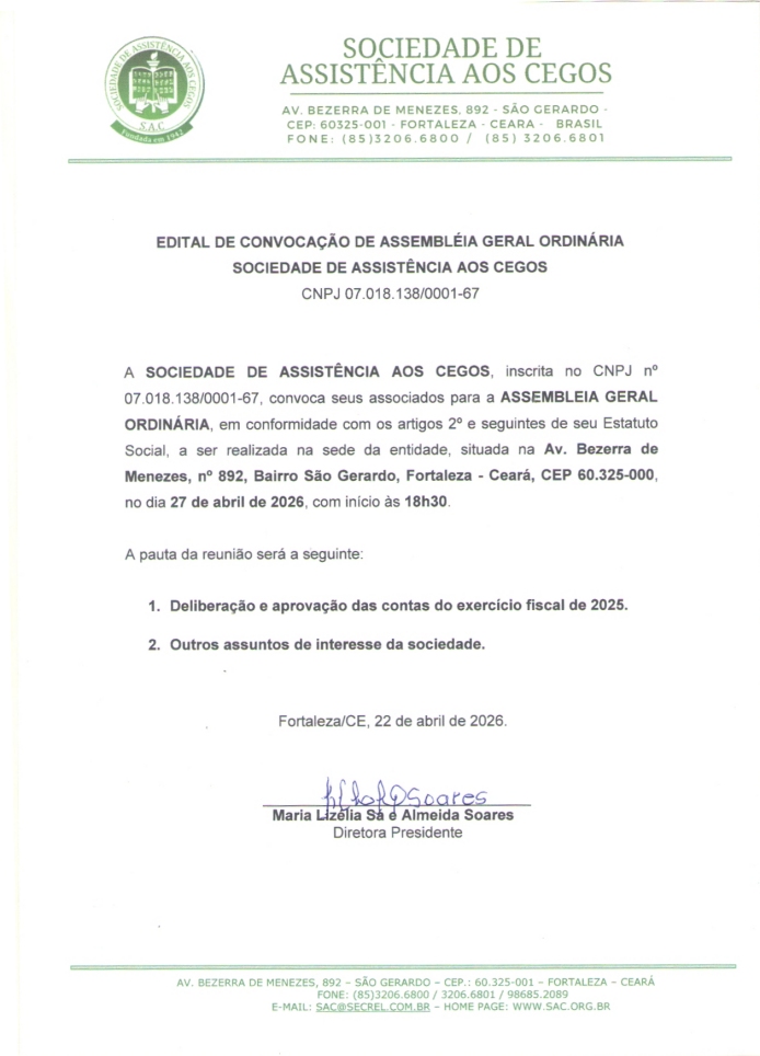 CONVOCA��O 22/04/2026