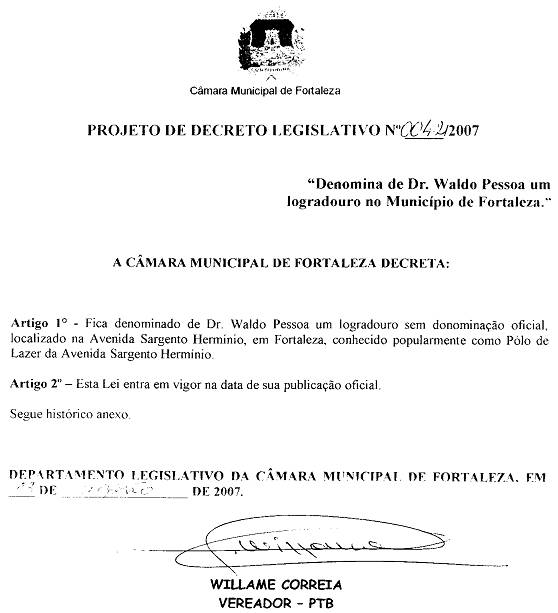 DOCUMENTO QUE ORIGINOU O DECRETO ACIMA