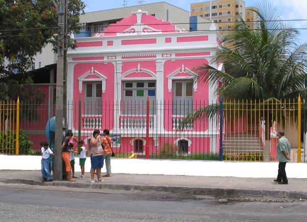 Fachada da Sociedade de Assistncia aos Cegos - SAC