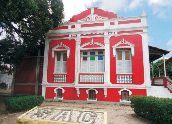 Fachada da Sociedade de Assistncia aos Cegos - SAC