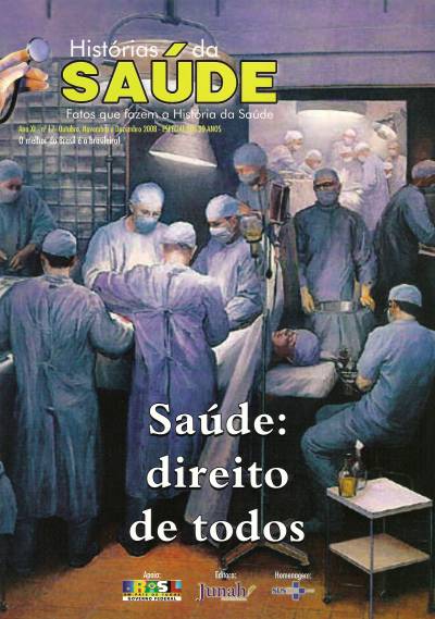 Capa da Revista Histórias da Saúde