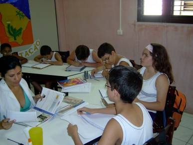 Foto de sala de aula