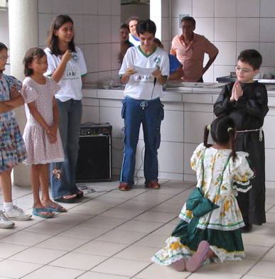 Foto da Aula de Teatro