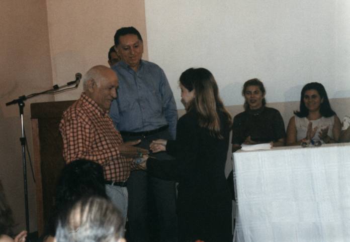 Homenagem ao Professor Arquimedes Bruno em 1997