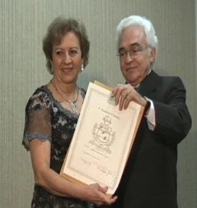 Trechos do vdeo da Sesso Solene que concedeu, “In memoriam”, o ttulo de Membro Honorrio ao Dr. Francisco Waldo Pessoa de Almeida