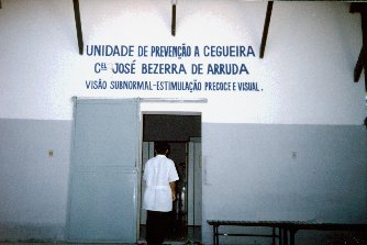 Foto da Unidade de Preveno e Combate  Cegueira Cel. Jos Bezerra de Arruda