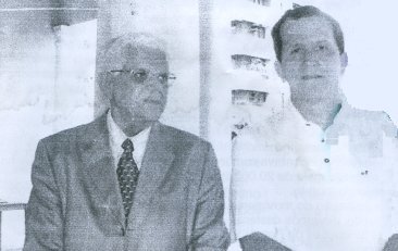 FOTO DO DR. WALDO PESSOA E O EX-PRESIDENTE WELLINGTON MALTA