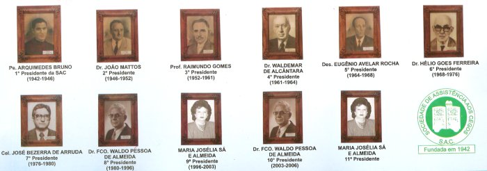 GALERIA DOS PRESIDENTES