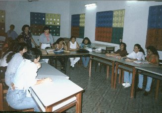 Foto do Curso de Formao para Educao Especial na rea de Deficincia Visual